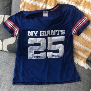 Victoria Secret NFL NY Giants T-Shirt- Small